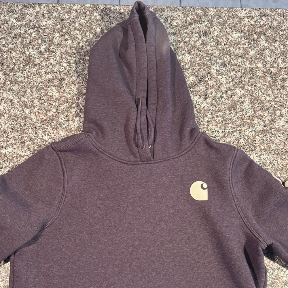 Carhartt Dark Plum Pullover Hoodie